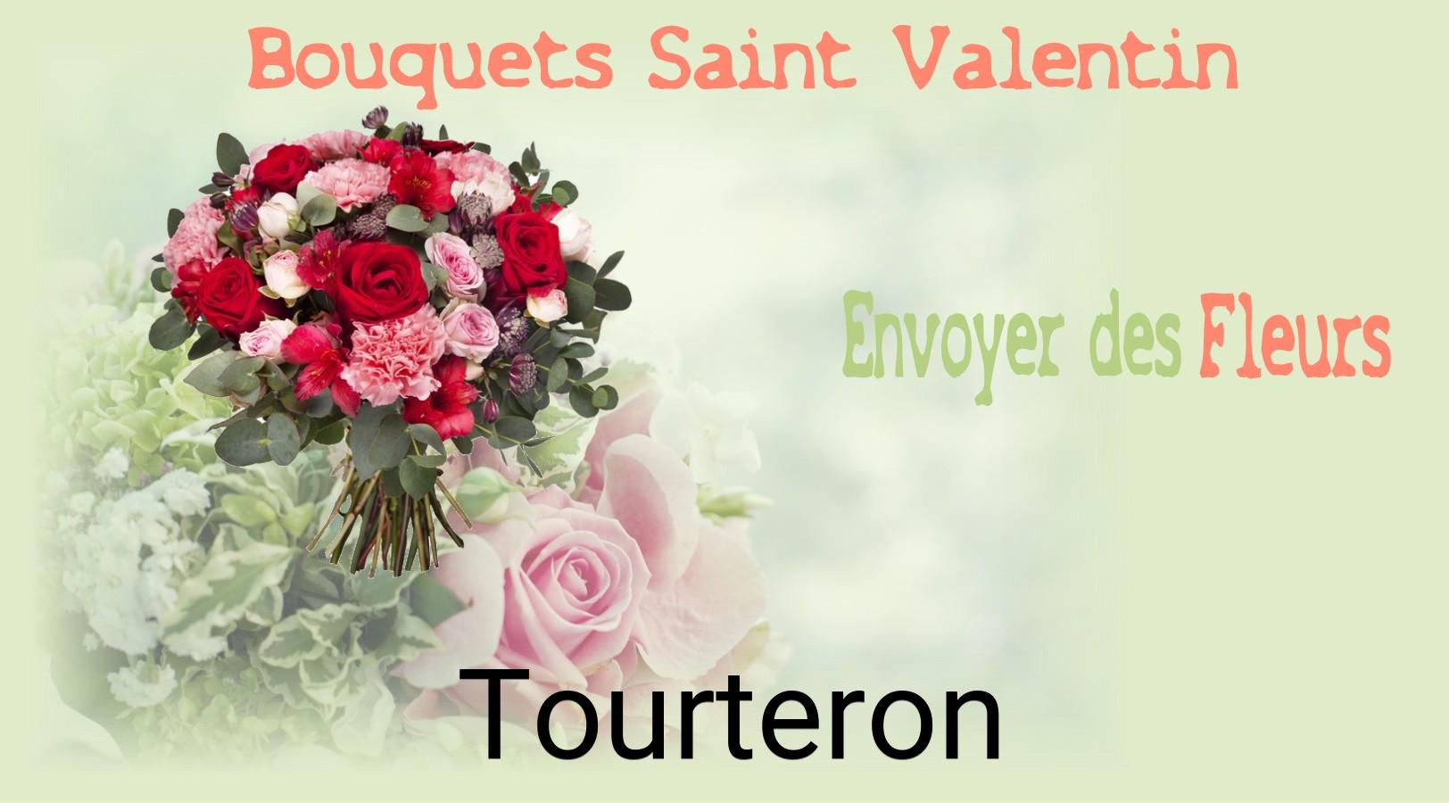 Roses de Saint-Valentin livrées à Tourteron